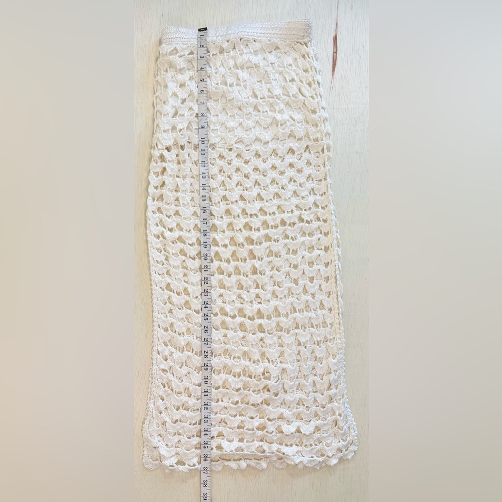 Free People Flook the Label white lace Crochet Set size S - Picture 8 of 13